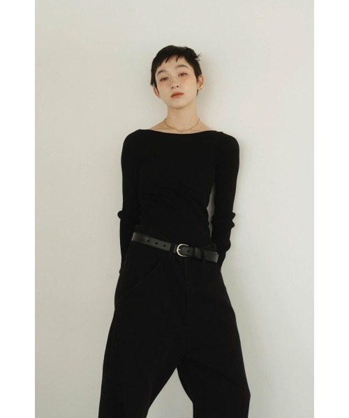 Knuth Marf（クヌースマーフ）の「cup in boat neck knit（ニット/セーター・レディース・レッド/ホワイト/ブラック・FREE）」の13枚目の写真