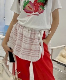 ipugo（イプゴ）の「ipugo/イプゴ レースラップレイアードスカート（スカート）」