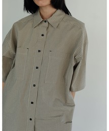 【anuke】Check Over Shirts anuke】Check Over Shirts