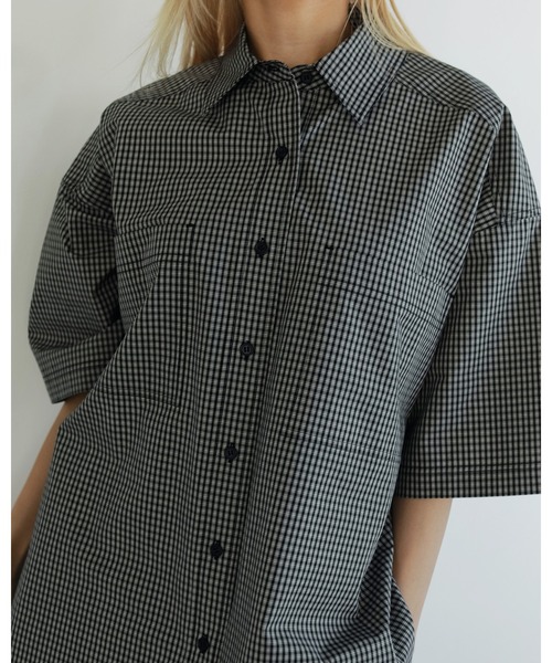 【anuke】Check Over Shirts anuke(アンヌーク) Check Over Shirts | サウスオレンジ｜メンズ