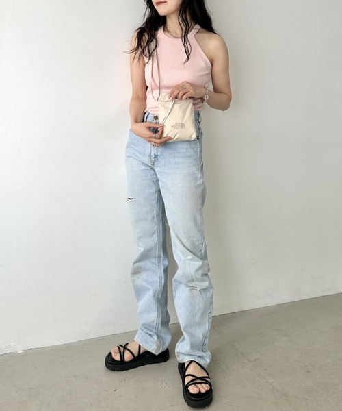 国内未発売THENORTHFACE(ザ・ノースフェイス)/ミニショルダークロスバッグスマホショルダーポーチ/SIMPLESTRINGBAGMINI