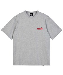 Tシャツ・カットソー EMIS  (UNISEX) APPLIQUE T-SHIRT 4BFK748 UNISEX) APPLIQUE T-SHIRT-BLACK - EMIS