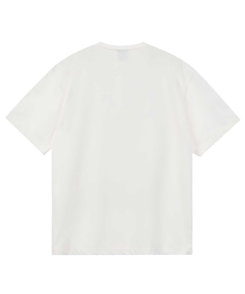EMIS(イミス)の「(UNISEX) APPLIQUE T-SHIRT(Tシャツ/カットソー・レディース・ブラック/ミックスグレー/ホワイト・FREE)」の5枚目の写真
