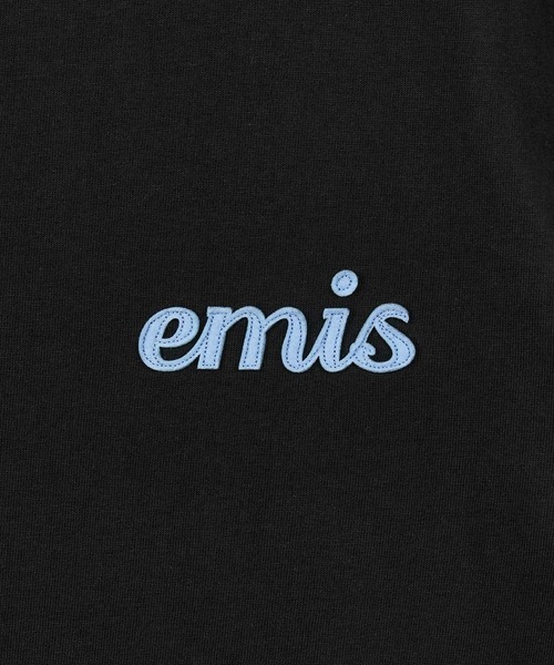 EMIS(イミス)の「(UNISEX) APPLIQUE T-SHIRT(Tシャツ/カットソー・レディース・ブラック/ミックスグレー/ホワイト・FREE)」の13枚目の写真