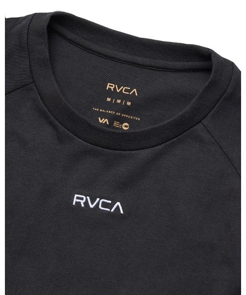 RVCA(ルーカ)の「【RVCA/ルーカ】25SS MINI RVCA RAGLAN TEE/ルーカシャーリングブラウジングロゴワンピース(ワンピース・レディース・ブラック・MEDIUM/LARGE)」の9枚目の写真