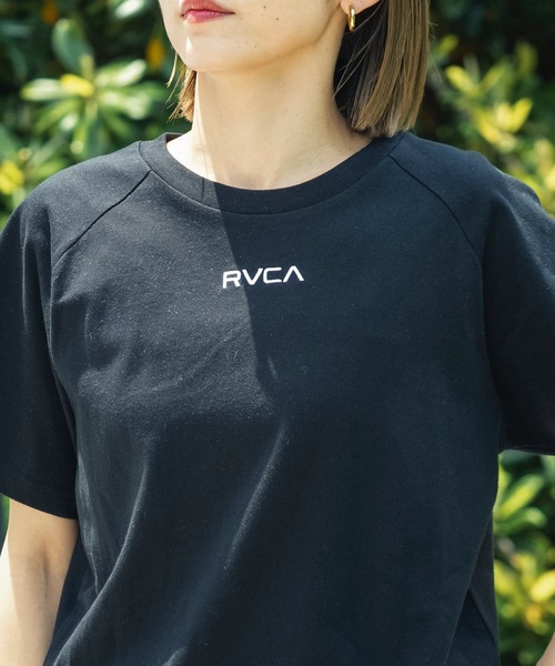 RVCA(ルーカ)の「【RVCA/ルーカ】25SS MINI RVCA RAGLAN TEE/ルーカシャーリングブラウジングロゴワンピース(ワンピース・レディース・ブラック・MEDIUM/LARGE)」の17枚目の写真