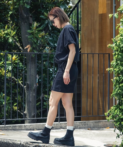 RVCA(ルーカ)の「【RVCA/ルーカ】25SS MINI RVCA RAGLAN TEE/ルーカシャーリングブラウジングロゴワンピース(ワンピース・レディース・ブラック・MEDIUM/LARGE)」の11枚目の写真