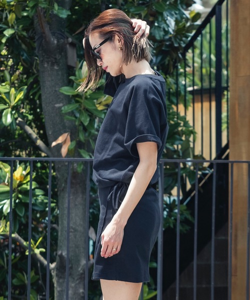 RVCA(ルーカ)の「【RVCA/ルーカ】25SS MINI RVCA RAGLAN TEE/ルーカシャーリングブラウジングロゴワンピース(ワンピース・レディース・ブラック・MEDIUM/LARGE)」の14枚目の写真
