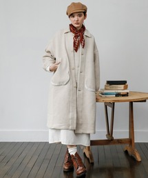 Brocante（ブロカント）の「[Brocante / ブロカント] オリジナルツイード ウーブリエコート（その他アウター）」