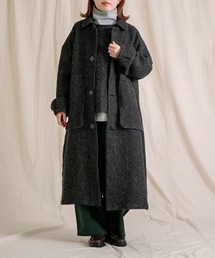 Brocante（ブロカント）の「[Brocante / ブロカント] オリジナルツイード ウーブリエコート（その他アウター）」