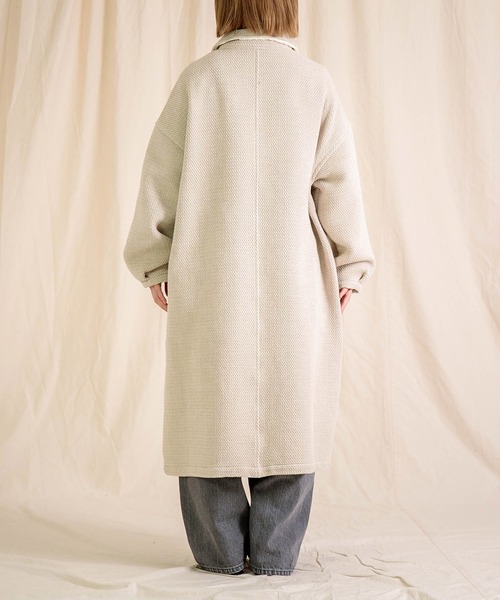 Brocante（ブロカント）の「[Brocante / ブロカント] オリジナルツイード ウーブリエコート（その他アウター・レディース・ブラック/ベージュ・2）」の12枚目の写真