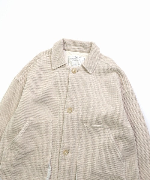 Brocante（ブロカント）の「[Brocante / ブロカント] オリジナルツイード ウーブリエコート（その他アウター・レディース・ブラック/ベージュ・2）」の16枚目の写真