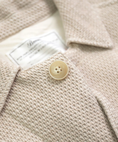 Brocante（ブロカント）の「[Brocante / ブロカント] オリジナルツイード ウーブリエコート（その他アウター・レディース・ブラック/ベージュ・2）」の17枚目の写真