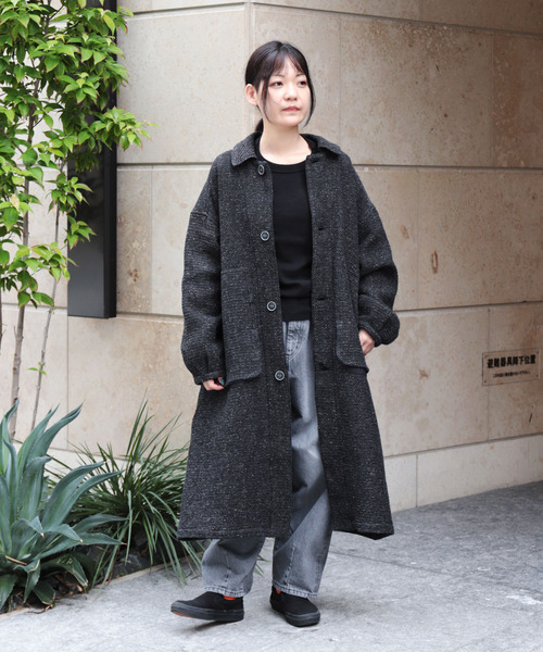 Brocante / ブロカント] オリジナルツイード ウーブリエコート