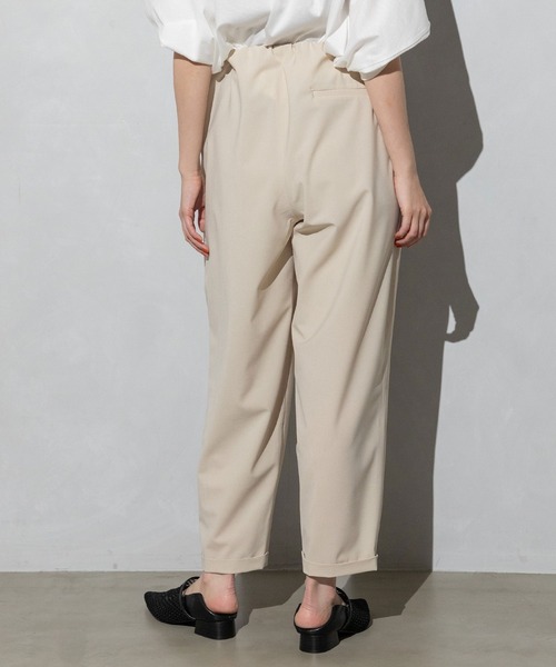 MARECHAL TERRE（マルシャルテル）の「タックギャザーパンツ【速乾】（その他パンツ・レディース・ライトベージュ/ブラック/グレー/ダークブラウン・SMALL/MEDIUM/LARGE）」の6枚目の写真