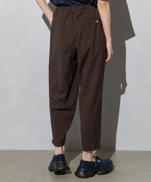 MARECHAL TERRE（マルシャルテル）の「タックギャザーパンツ【速乾】（その他パンツ・レディース・ライトベージュ/ブラック/グレー/ダークブラウン・SMALL/MEDIUM/LARGE）」の10枚目の写真