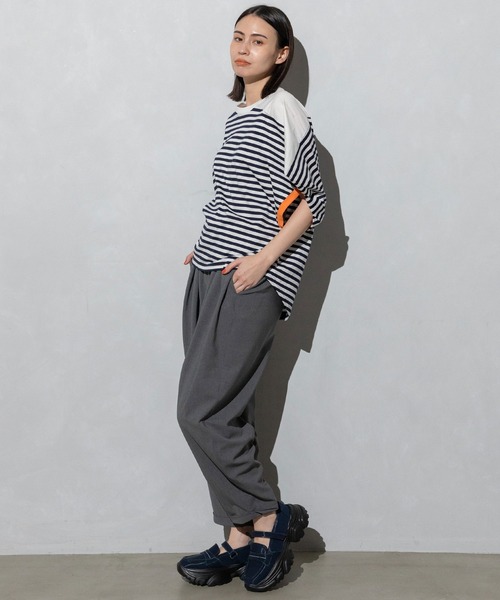 MARECHAL TERRE（マルシャルテル）の「タックギャザーパンツ【速乾】（その他パンツ・レディース・ライトベージュ/ブラック/グレー/ダークブラウン・SMALL/MEDIUM/LARGE）」の16枚目の写真