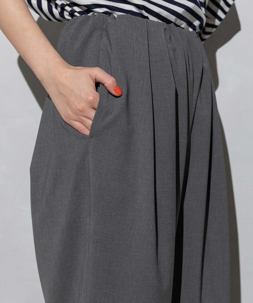 MARECHAL TERRE（マルシャルテル）の「タックギャザーパンツ【速乾】（その他パンツ・レディース・ライトベージュ/ブラック/グレー/ダークブラウン・SMALL/MEDIUM/LARGE）」の19枚目の写真