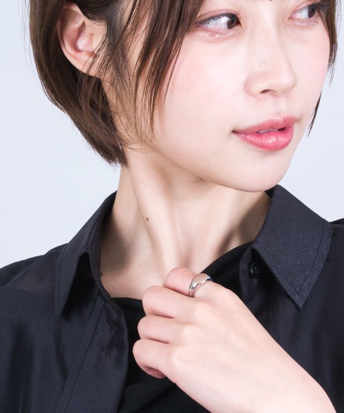 廃盤品】トムウッド/グリーンクォーツ/ピーキーリング/S925