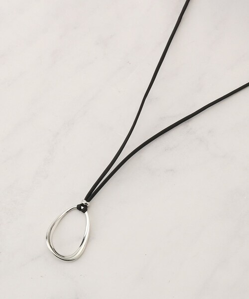 UNTITLED（アンタイトル）の「リングコートトップネックレス（ネックレス・レディース・ゴールド/シルバー・00）」の2枚目の写真