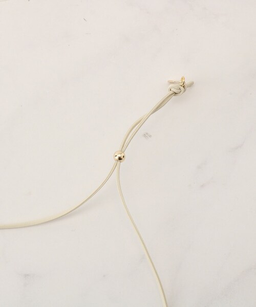 UNTITLED（アンタイトル）の「リングコートトップネックレス（ネックレス・レディース・ゴールド/シルバー・00）」の6枚目の写真
