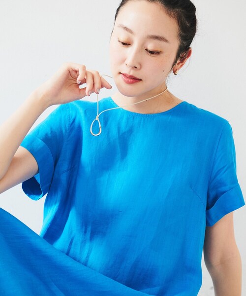 UNTITLED（アンタイトル）の「リングコートトップネックレス（ネックレス・レディース・ゴールド/シルバー・00）」の7枚目の写真