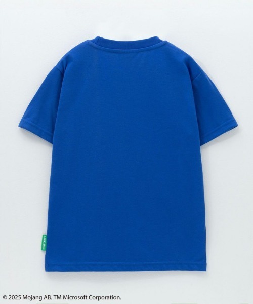 Mac-House（マックハウス）の「【MINECRAFT】 マインクラフト エンボスプリントTシャツ（Tシャツ/カットソー・キッズ・ブルー/ブラック・120/130/140/150）」の3枚目の写真
