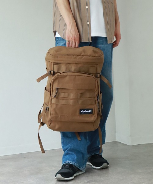 WILD THINGS（ワイルドシングス）の「【WILD THINGS/ワイルドシングス】バックパック(容量：約30L)（バックパック/リュック・メンズ・ベージュ/グレー/ブラック・FREE）」の12枚目の写真