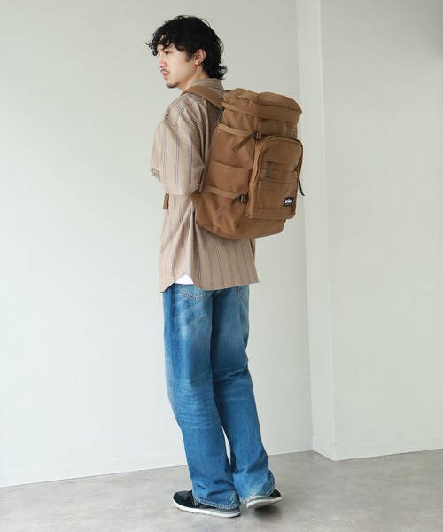 WILD THINGS（ワイルドシングス）の「【WILD THINGS/ワイルドシングス】バックパック(容量：約30L)（バックパック/リュック・メンズ・ベージュ/グレー/ブラック・FREE）」の14枚目の写真