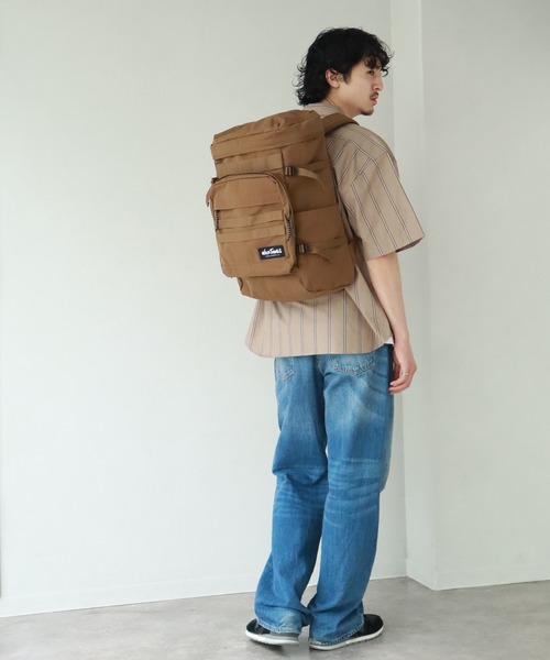 WILD THINGS（ワイルドシングス）の「【WILD THINGS/ワイルドシングス】バックパック(容量：約30L)（バックパック/リュック・メンズ・ベージュ/グレー/ブラック・FREE）」の15枚目の写真