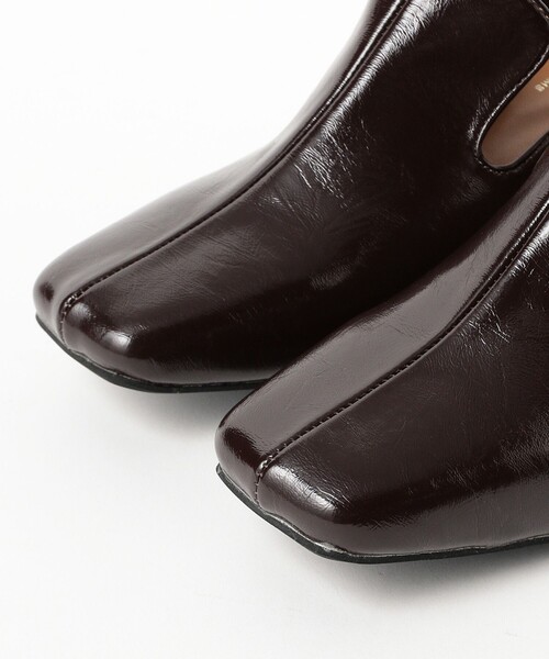 B:MING by BEAMS（ビーミングバイビームス）の「ギャザー ヒール ローファー（22.5～24.5cm）（ローファー・レディース・ブラック/ブラウン・24.5cm/23.5cm/22.5cm）」の10枚目の写真