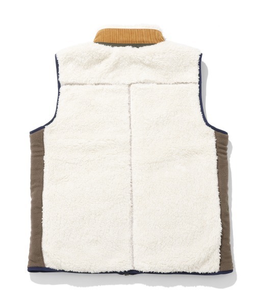 KRIFF MAYER(クリフメイヤー)の「シャギーボアベスト(ベスト・メンズ・グレー/ナチュラル/グリーン/ブラウン/ネイビー/カラフル/ブラック・MEDIUM/X-LARGE/LARGE)」の18枚目の写真