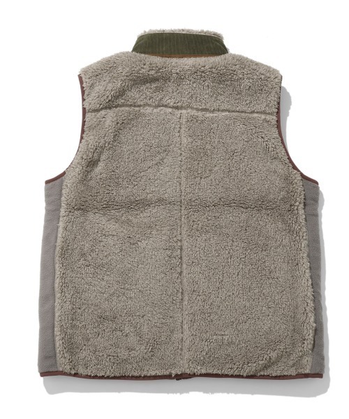 KRIFF MAYER(クリフメイヤー)の「シャギーボアベスト(ベスト・メンズ・グレー/ナチュラル/グリーン/ブラウン/ネイビー/カラフル/ブラック・MEDIUM/X-LARGE/LARGE)」の10枚目の写真