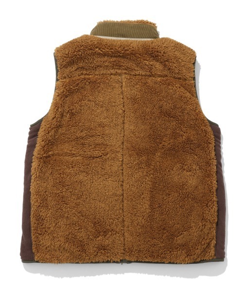 KRIFF MAYER(クリフメイヤー)の「シャギーボアベスト(ベスト・メンズ・グレー/ナチュラル/グリーン/ブラウン/ネイビー/カラフル/ブラック・MEDIUM/X-LARGE/LARGE)」の20枚目の写真