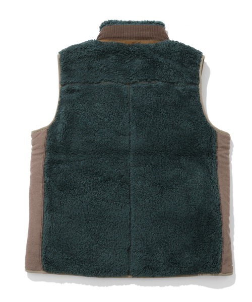 KRIFF MAYER(クリフメイヤー)の「シャギーボアベスト(ベスト・メンズ・グレー/ナチュラル/グリーン/ブラウン/ネイビー/カラフル/ブラック・MEDIUM/X-LARGE/LARGE)」の16枚目の写真
