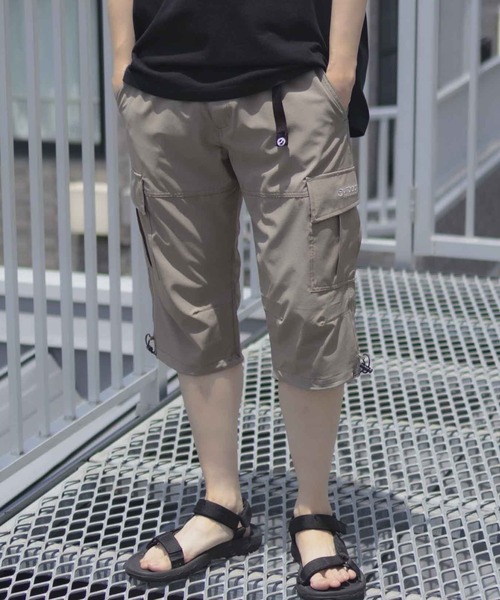 OUTDOOR PRODUCTS(アウトドアプロダクツ)の「OUTDOOR PRODUCTS ポリリップストレッチカーゴクロップドパンツ【UVカット ドライ】(カーゴパンツ・メンズ・ブラック/カーキ/グレイッシュベージュ・M/L/XL)」の1枚目の写真