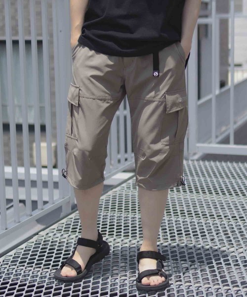 OUTDOOR PRODUCTS(アウトドアプロダクツ)の「OUTDOOR PRODUCTS ポリリップストレッチカーゴクロップドパンツ【UVカット ドライ】(カーゴパンツ・メンズ・ブラック/カーキ/グレイッシュベージュ・M/L/XL)」の12枚目の写真