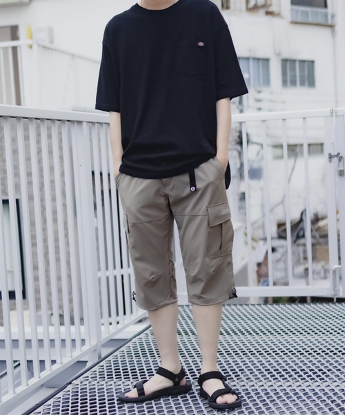 OUTDOOR PRODUCTS(アウトドアプロダクツ)の「OUTDOOR PRODUCTS ポリリップストレッチカーゴクロップドパンツ【UVカット ドライ】(カーゴパンツ・メンズ・ブラック/カーキ/グレイッシュベージュ・M/L/XL)」の10枚目の写真