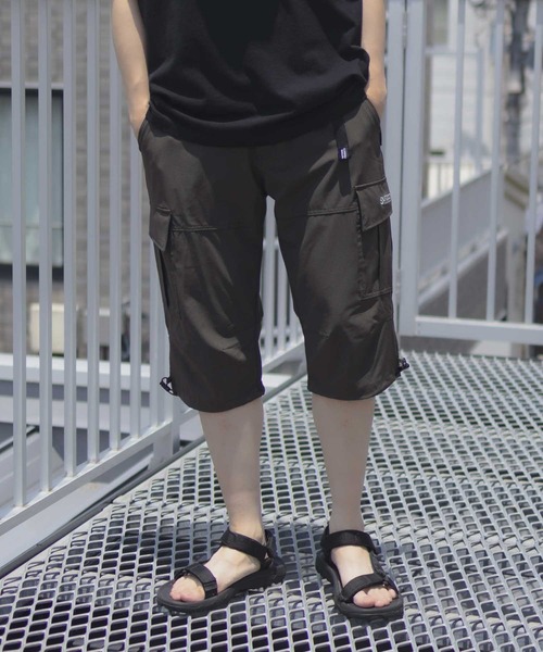 OUTDOOR PRODUCTS(アウトドアプロダクツ)の「OUTDOOR PRODUCTS ポリリップストレッチカーゴクロップドパンツ【UVカット ドライ】(カーゴパンツ・メンズ・ブラック/カーキ/グレイッシュベージュ・M/L/XL)」の15枚目の写真
