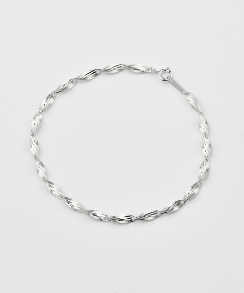 agete（アガット）の「シルバーマルチストーンブレスレット