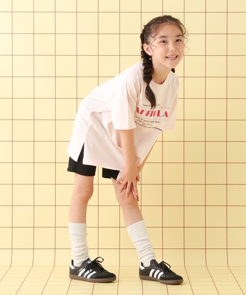 LEPSIM（レプシィム）の「【KIDS】ピンタックリブサイクルパンツ　578677（その他パンツ・キッズ・ブラック/イエロー/オレンジ・130/120/140）」の6枚目の写真