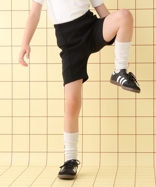 LEPSIM（レプシィム）の「【KIDS】ピンタックリブサイクルパンツ　578677（その他パンツ・キッズ・ブラック/イエロー/オレンジ・130/120/140）」の8枚目の写真