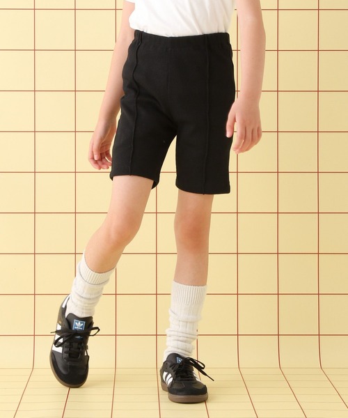 LEPSIM（レプシィム）の「【KIDS】ピンタックリブサイクルパンツ　578677（その他パンツ・キッズ・ブラック/イエロー/オレンジ・130/120/140）」の9枚目の写真