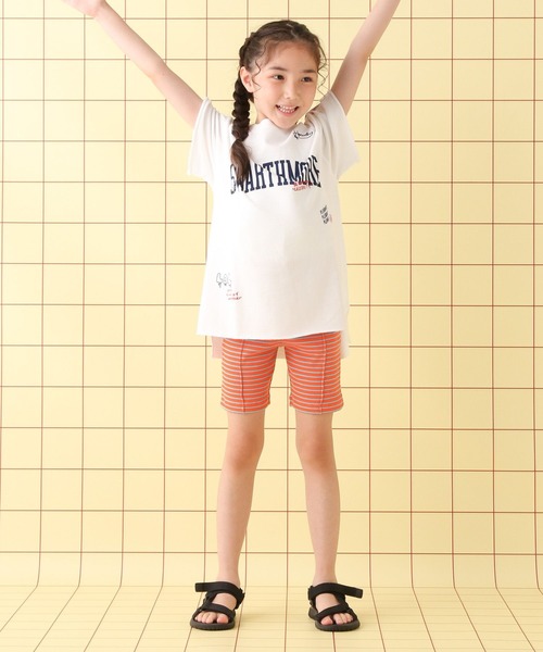 LEPSIM（レプシィム）の「【KIDS】ピンタックリブサイクルパンツ　578677（その他パンツ・キッズ・ブラック/イエロー/オレンジ・130/120/140）」の12枚目の写真