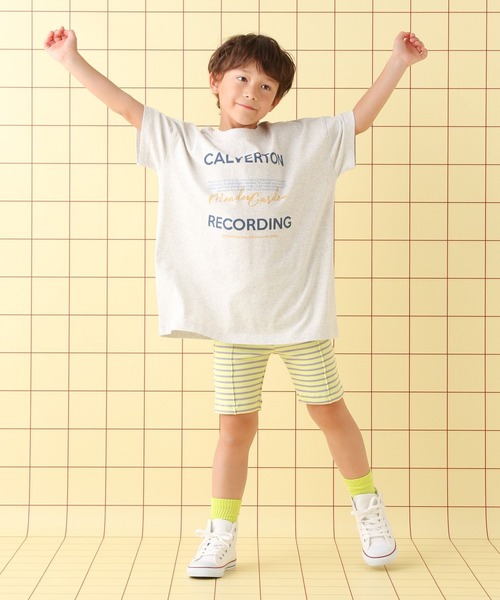 LEPSIM（レプシィム）の「【KIDS】ピンタックリブサイクルパンツ　578677（その他パンツ・キッズ・ブラック/イエロー/オレンジ・130/120/140）」の18枚目の写真
