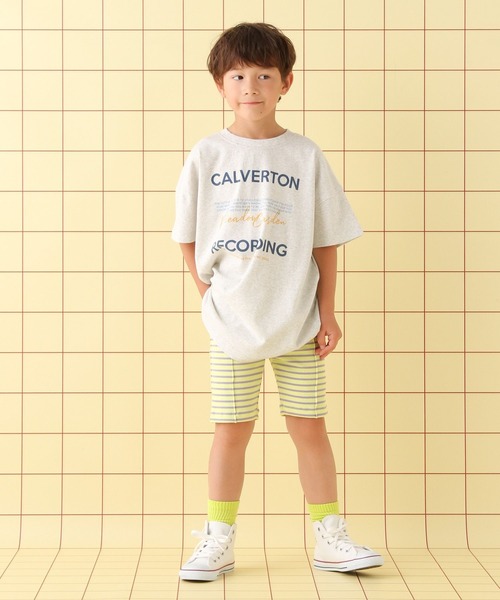LEPSIM（レプシィム）の「【KIDS】ピンタックリブサイクルパンツ　578677（その他パンツ・キッズ・ブラック/イエロー/オレンジ・130/120/140）」の19枚目の写真