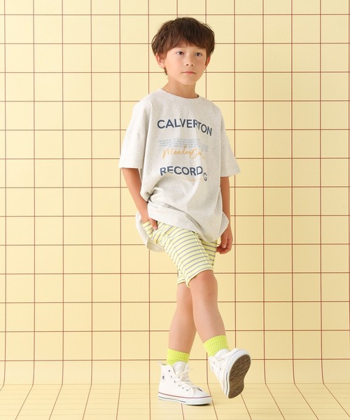 LEPSIM（レプシィム）の「【KIDS】ピンタックリブサイクルパンツ　578677（その他パンツ・キッズ・ブラック/イエロー/オレンジ・130/120/140）」の20枚目の写真