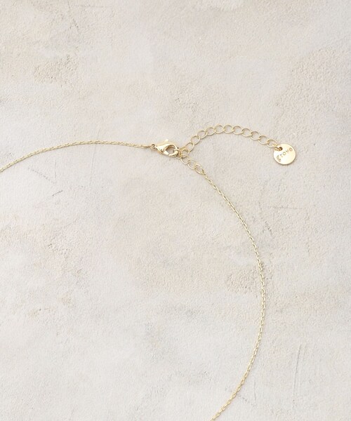 grove(グローブ)の「サークルキュービックビジューネックレス(ネックレス・レディース・ピンクゴールド/シルバー/ゴールド・00)」の6枚目の写真