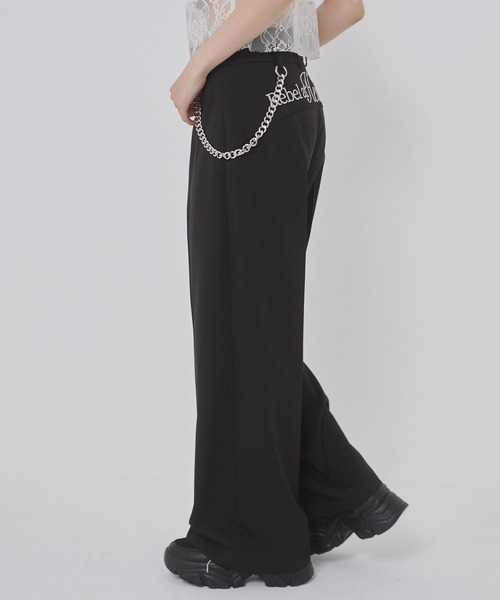 ENVYM(アンビー)の「【Aimi×ENVYM】ルーズスラックス(スラックス・レディース・ブラック/グレー・MEDIUM/SMALL)」の6枚目の写真