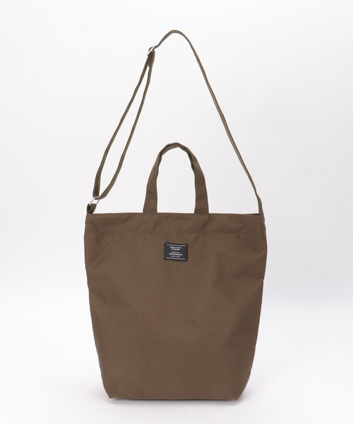 ikka（イッカ）の「ポリキャン2WAYショルダートートバッグ（ショルダーバッグ・メンズ・ブラウン/オリーブ/ブラック/グレー・FREE）」の5枚目の写真